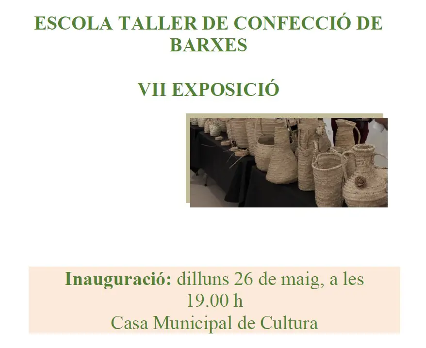 VII Exposició de Barxes