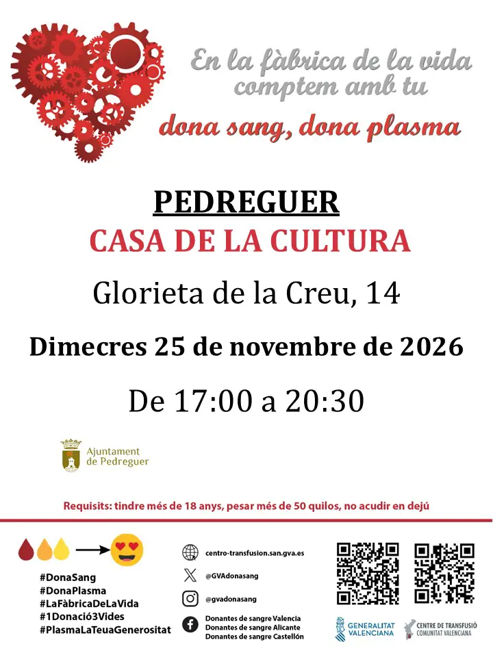 Donació de sang - novembre